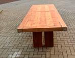 Massief eiken houten tafel, Huis en Inrichting, Tafels | Eettafels, 200 cm of meer, 100 tot 150 cm, Gebruikt, Landelijk