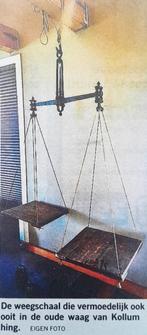 Weegschaal,  antieke 'evenaar', Antiek en Kunst, Ophalen