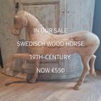 antiek Zweeds houten paard, Ophalen