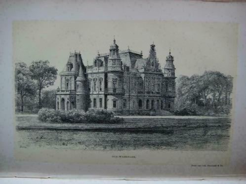 085 / Wassenaar / Oud Wassenaar / Litho 1884, Antiek en Kunst, Kunst | Litho's en Zeefdrukken, Ophalen of Verzenden