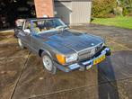 Mercedes-Benz R107 380sl Antraciet, Auto's, Achterwielaandrijving, Cabriolet, Zwart, Metallic lak