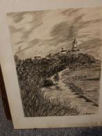 tekening steenkool van f beyenmann, Ophalen of Verzenden, 'T Olde Gre-j, Info@toldegrej.nl, Endepoelstraat 20f Didam
