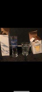 Set van 2 bierglazen van Peroni en Hoegaarden, Verzamelen, Nieuw, Glas of Glazen, Ophalen of Verzenden