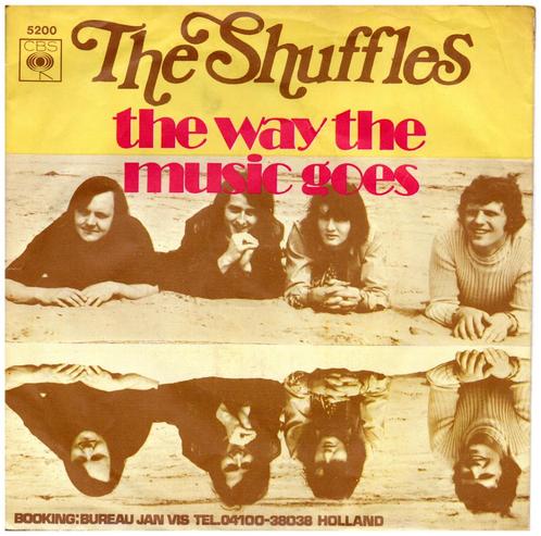 Single: The Way The Music Goes - The Shuffles, Cd's en Dvd's, Vinyl Singles, Gebruikt, Single, Pop, 7 inch, Verzenden