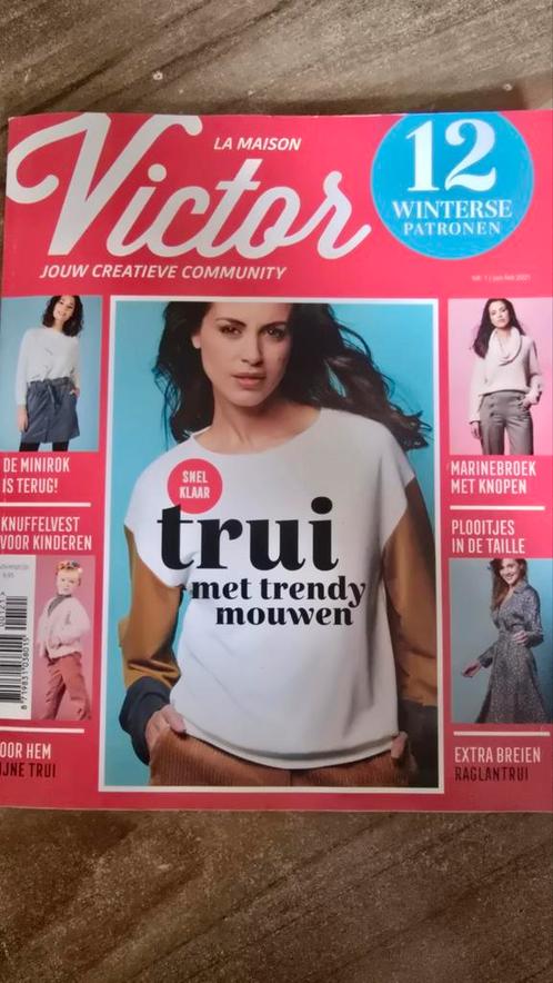 Victor La Maison Naaipatronen Magazine, Hobby en Vrije tijd, Kledingpatronen, Zo goed als nieuw, Overige typen, Vrouw, Overige merken