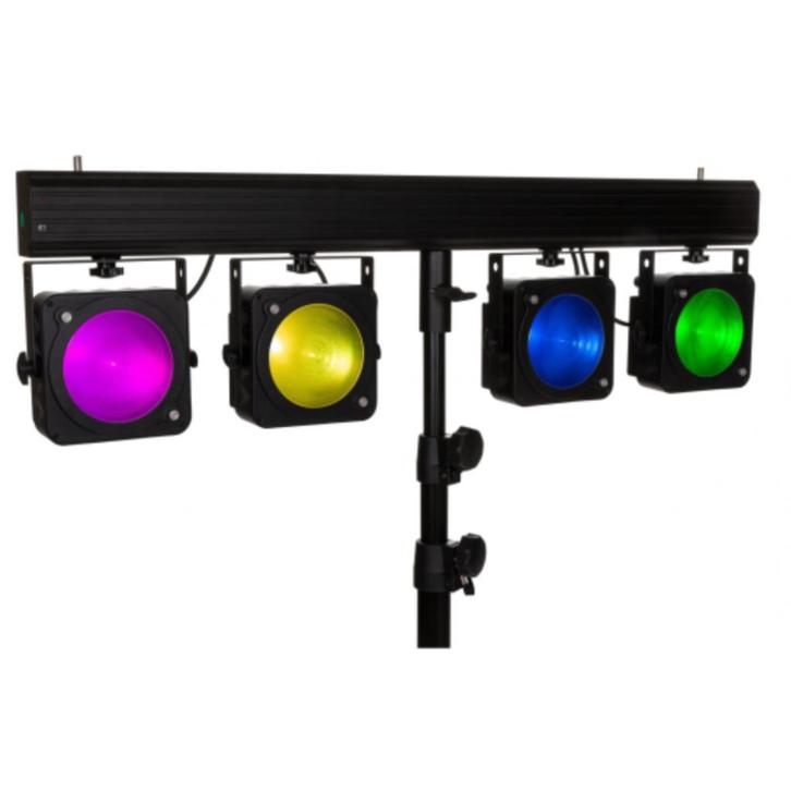 JB Systems COB-4BAR 4xCOB RGB 36W, Muziek en Instrumenten, Licht en Laser, Nieuw, Licht, Geluidgestuurd, Kleur, Stroboscoopeffect