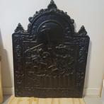 Gietijzer haardplaat, Huis en Inrichting, Haarden, Ophalen of Verzenden, Zo goed als nieuw, Vrijstaande haard, Houthaard
