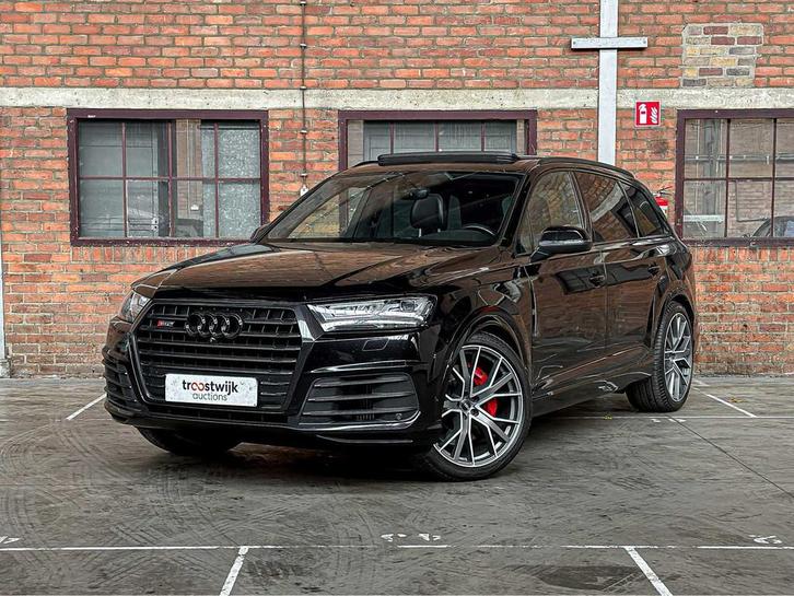 Audi SQ7 4.0 TDI V8 Quattro Pro Line + S-Line 435hp 2017, N-, Auto's, Audi, Bedrijf, Q7, Overige brandstoffen, Euro 6, E, SUV of Terreinwagen