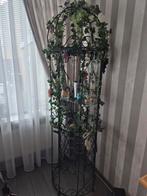 Decoratief Wijnrek met Glasplaten, Ophalen, 5 tot 15 flessen, Zo goed als nieuw, Metaal