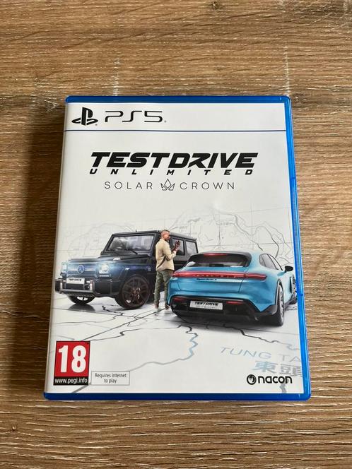 Test Drive Unlimited Solar Crown PlayStation 5 (PS5), Spelcomputers en Games, Games | Sony PlayStation 5, Zo goed als nieuw, Ophalen of Verzenden