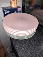 Casa Alegre Borden - Roze & Grijs, Ophalen, Gebruikt, Bord(en), Effen