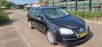 Volkswagen Golf 1.9 TDI 77KW Variant 2009 Zwart airco, Auto's, Volkswagen, Origineel Nederlands, Te koop, 5 stoelen, 135 €/maand