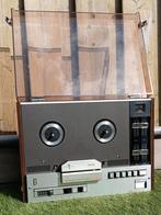 Philips N4414 Bandrecorder In Topstaat + Krasloze Kap 1972, Ophalen, Bandrecorder, Met stofkap