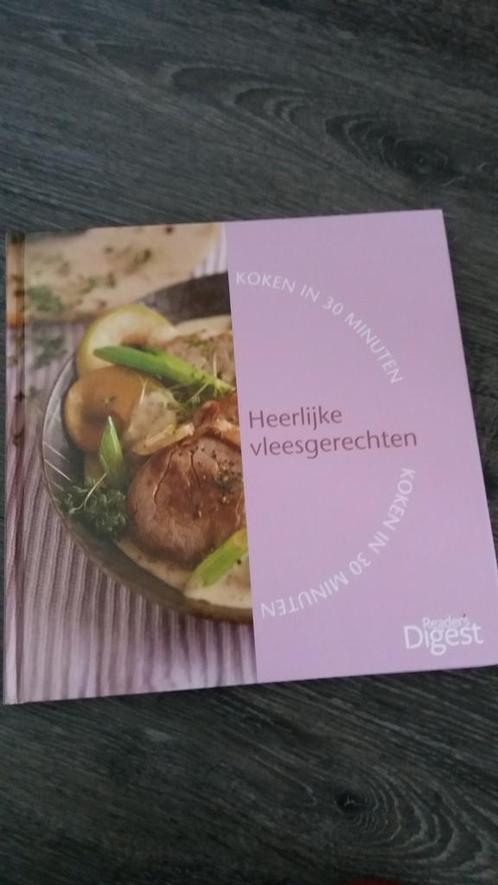 Reader's Digest  Heerlijke vleesgerechten koken in 30 minute, Boeken, Kookboeken, Zo goed als nieuw, Ophalen of Verzenden