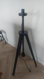Vloerlamp zwart hout, Ophalen, Zo goed als nieuw, Hout, 150 tot 200 cm