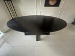 Natuzzi Eettafel Ovaal 6 persoons, Italiaans Luxe Kwalitei, 100 tot 150 cm, Ophalen of Verzenden, Ovaal, Glas