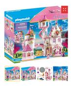Playmobil Princess Groot Prinsessenkasteel en meer kamertjes, Ophalen, Zo goed als nieuw, Complete set