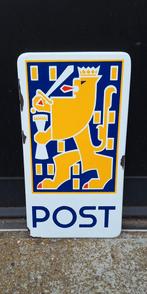 Mooi POST emaille reclamebord., Verzamelen, Reclamebord, Gebruikt, ., Ophalen of Verzenden