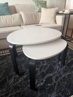 Salontafel, Huis en Inrichting, Tafels | Salontafels, Ophalen, Gebruikt, Rond, 50 tot 100 cm