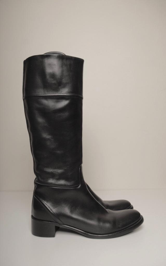 JILL SANDER Prachtige zwarte laars 40 1x gebruikt! Wp € 1200, Kleding | Dames, Schoenen, Nieuw, Hoge laarzen, Zwart, Verzenden