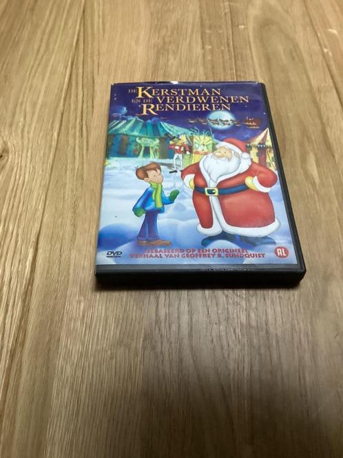 DVD - De Kerstman en de Verdwenen Rendieren, Cd's en Dvd's, Dvd's | Tekenfilms en Animatie, Gebruikt, Europees, Tekenfilm, Alle leeftijden