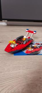 LEGO 7043 Brandweerboot, Kinderen en Baby's, Speelgoed | Duplo en Lego, Ophalen of Verzenden, Gebruikt, Losse stenen, Lego