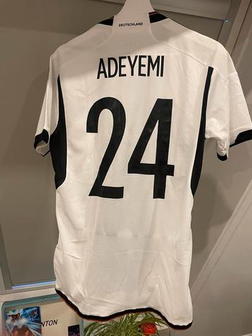 Adeyemi 24 duitslands shirt maat S