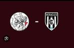 Kaartjes Ajax Heracles zuid2, Twee personen, Augustus