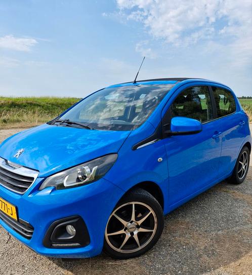 Peugeot 108 1.0 12V E-vti 51KW 5DR 2015 Blauw, Auto's, Peugeot, Particulier, Benzine, A, Hatchback, Handgeschakeld, Origineel Nederlands