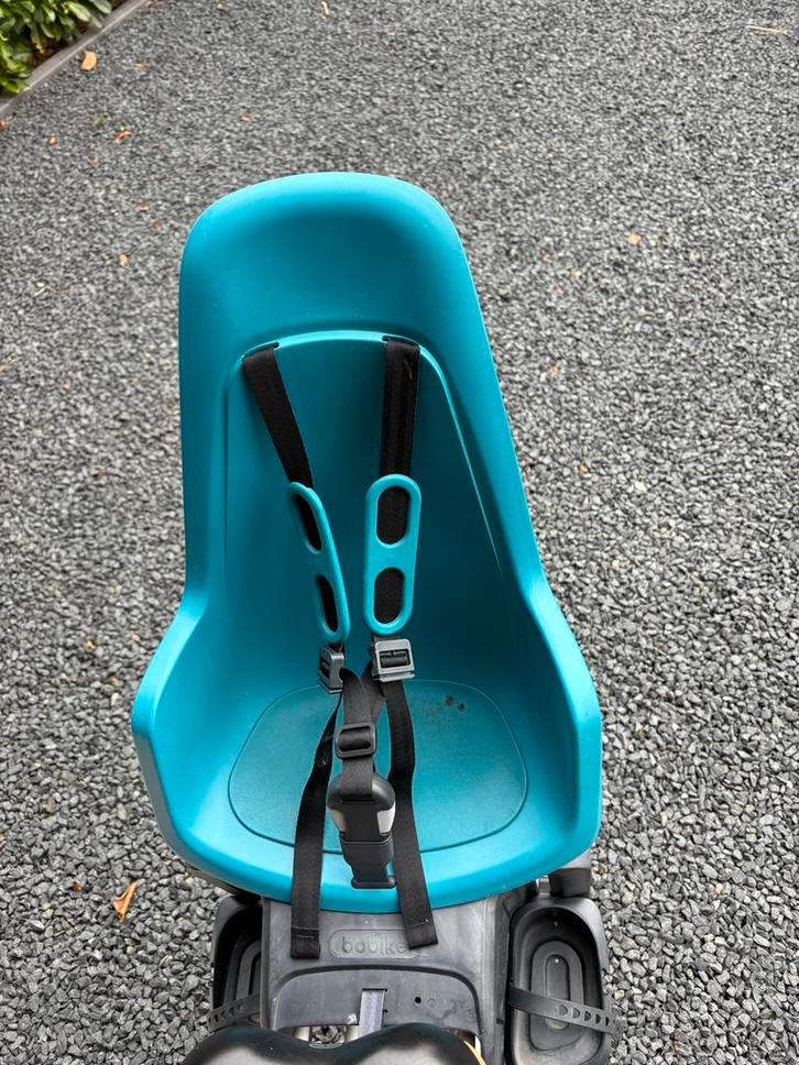 Bobike Achterzitje Fiets, Fietsen en Brommers, Fietsaccessoires | Fietsstoeltjes, Gebruikt, Achterzitje, 9 t/m 18 kg, Voetsteuntjes