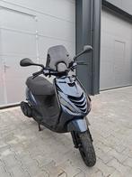 Piaggio Zip 4T Scooter Midnight Blauw (Smoking Uitvoering), Fietsen en Brommers, Scooters | Kymco, Benzine, Overige modellen, Maximaal 45 km/u