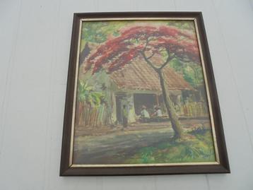schilderijtje 28 / 33 cm beschikbaar voor biedingen
