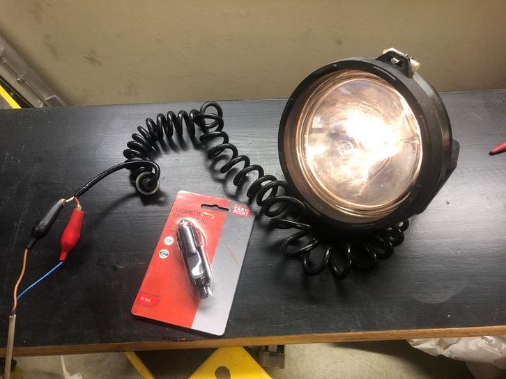 12V Powerlamp met Nieuwe Plug, Watersport en Boten, Accessoires en Onderhoud, Gebruikt, Ophalen of Verzenden