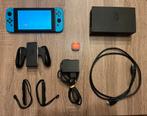 Nintendo Switch V1 UNPATCHED + Rcm jig, Spelcomputers en Games, Ophalen of Verzenden, Zo goed als nieuw, Met 2 controllers, Switch Original