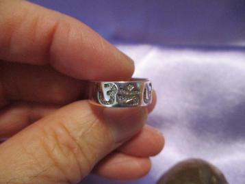 Ohm ring Ø 17,7 mm, 925 zilver beschikbaar voor biedingen