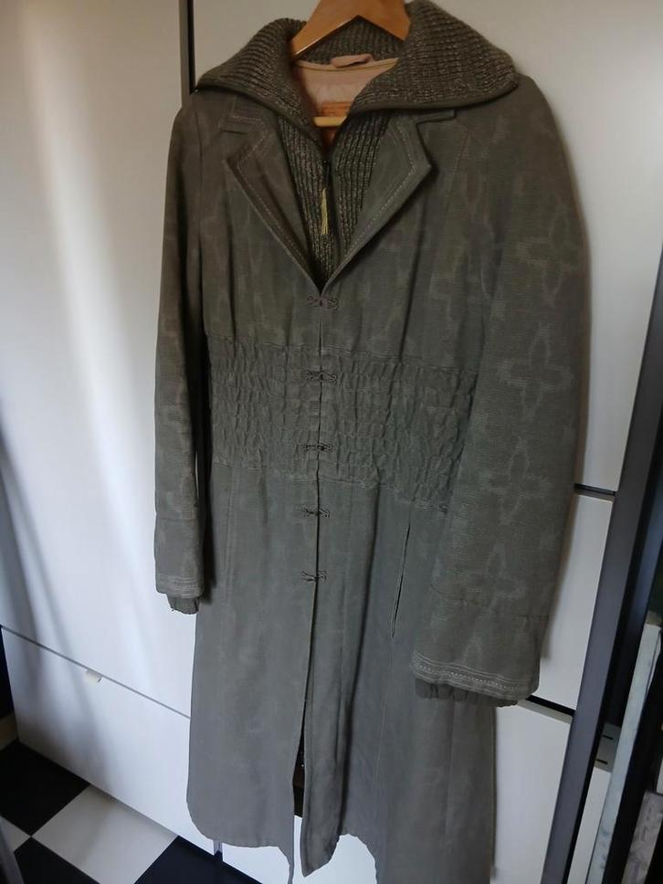 Noa Noa Jas - Maat S  Groen, Kleding | Dames, Jassen | Winter, Gedragen, Maat 36 (S), Groen, Ophalen of Verzenden