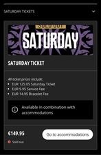 3x DEFQON SATURDAY TICKETS, Drie personen of meer