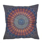 Kussenhoes Mandala Sky | 44 x 44 cm, Nieuw, Vierkant, Verzenden, Overige kleuren