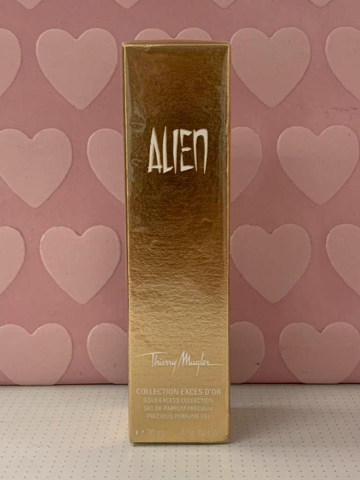 Thierry mugler alien perfume gel gold collection 30ml, Sieraden, Tassen en Uiterlijk, Uiterlijk | Parfum, Nieuw, Ophalen of Verzenden