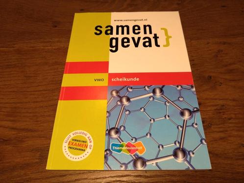 Samengevat Vwo Scheikunde, Boeken, Schoolboeken, Zo goed als nieuw, Nederlands, VWO, Ophalen of Verzenden