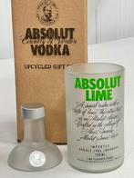 Absolut upcycled Glass Gift Box - Wodka Vodka glas Lime 70cl, Nieuw, Ophalen of Verzenden, Borrel- of Shotglas