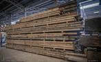 Oude grenen gordingen 9 meter, Doe-het-zelf en Verbouw, Grenen, Gebruikt, Balk, 50 mm of meer
