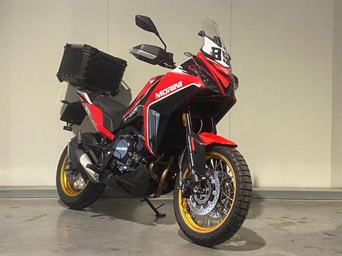 Moto Morini X-Cape 650 Gold Edition | Topkoffer | 1e Eigenaa, Motoren, Motoren | Overige merken, Bedrijf, Toermotor, meer dan 35 kW