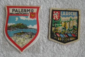 3x Opnaai Patch 1x Opstrijk(?) Patch Palermo / Prum /N.H.W.B beschikbaar voor biedingen