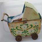 Antiek blikken poppenwagentje uit erfenis, Antiek en Kunst, Ophalen of Verzenden
