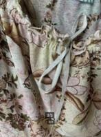 Roze - beige top met bloemen; Simply the best; large L, Beige, Maat 42/44 (L), Ophalen of Verzenden, Zo goed als nieuw