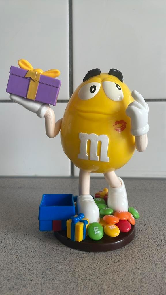 M&M’s snoepmachine superleuk cadeautje, Verzamelen, Merken en Reclamevoorwerpen, Zo goed als nieuw, Ophalen of Verzenden