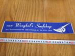 sticker van weeghel's surfshop katwijk zh - strip windsurfen, Ophalen, Zo goed als nieuw, Bedrijf of Vereniging