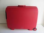 Samsonite oyster koffer rood, Sieraden, Tassen en Uiterlijk, Koffers, Hard kunststof, Slot, 45 tot 55 cm, Zo goed als nieuw
