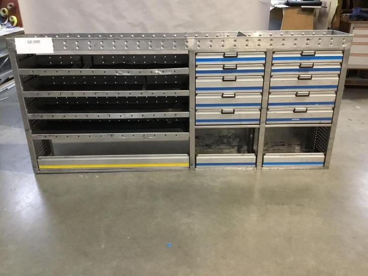 Aluminium XL Aluca bedrijfswagen inrichting GK-040, Auto diversen, Overige Auto diversen, Ophalen